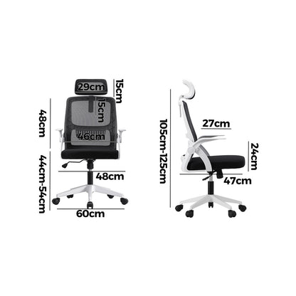 Mesh Office Chair Executive Fabric Gaming Seat Racing Computer