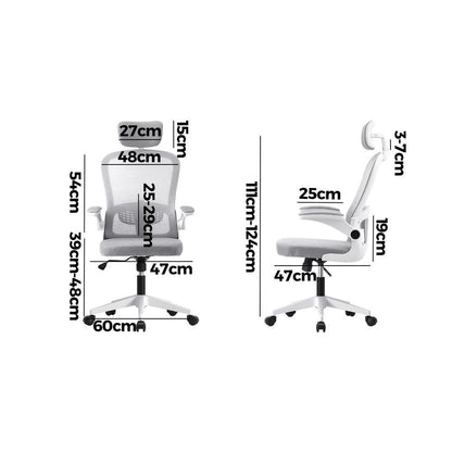 Mesh Office Chair Executive Fabric Gaming Seat Racing Computer