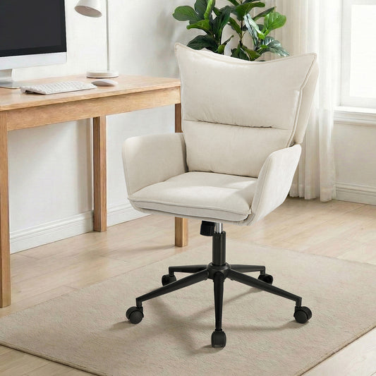 Beige office chair