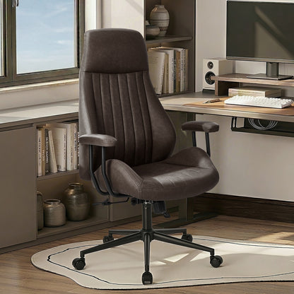 Black office chair, view 10