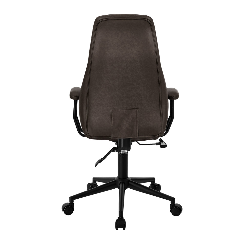 Black office chair, view 6