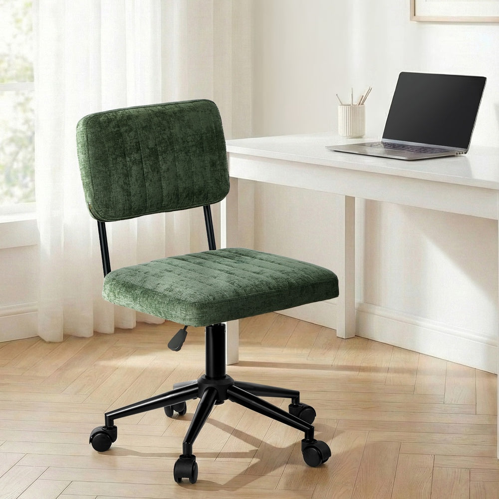 Mid Back Armless Office Chair Swivel | HomeAndLiving