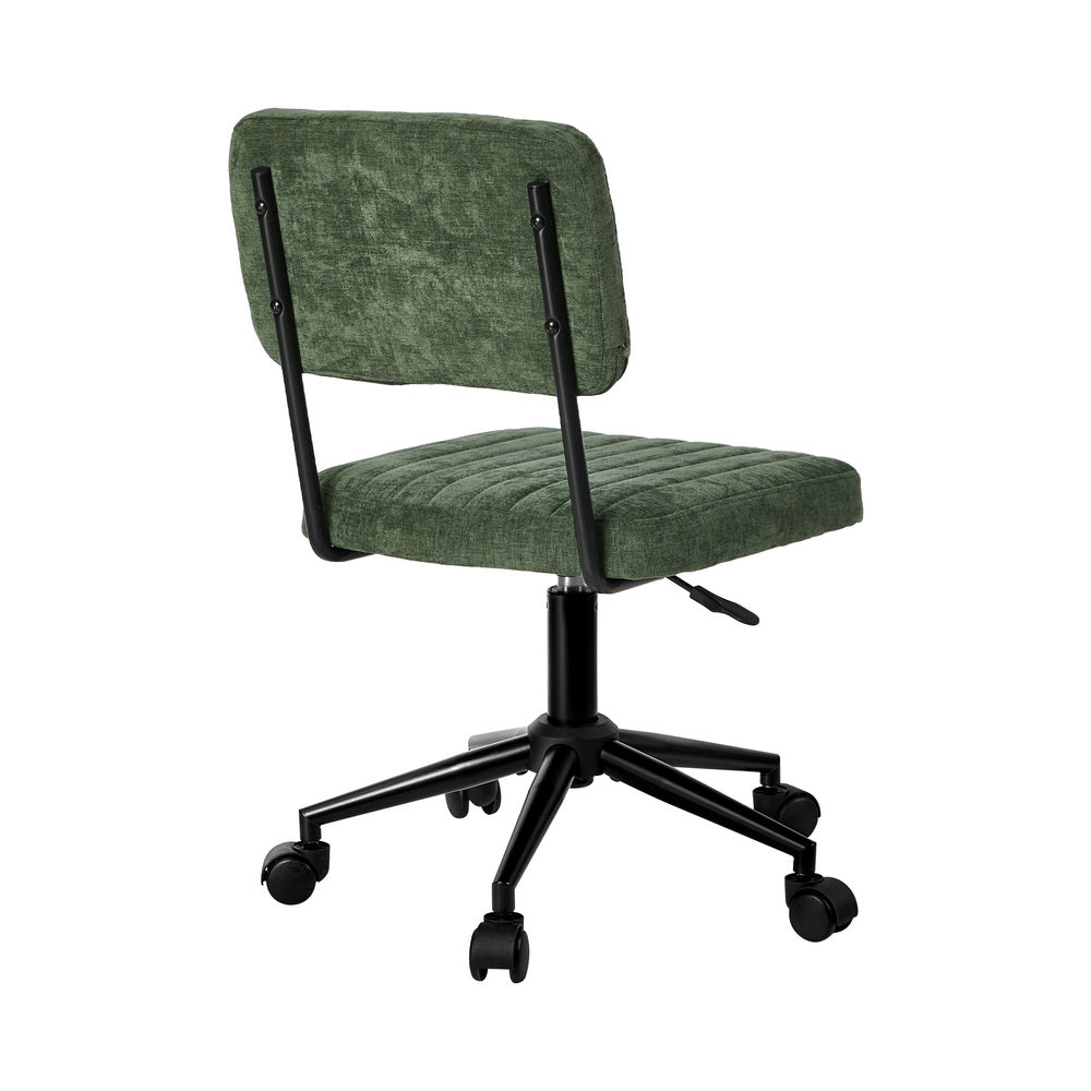 Mid Back Armless Office Chair Swivel | HomeAndLiving