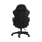Home Gaming Chair Executive Computer Desk Black and Blue