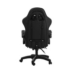 Home Gaming Chair Computer Desk Chair with Footrest Black