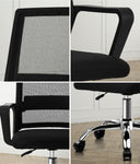 Mesh Office Chair Executive Computer Seat Black