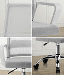 Mesh Office Chair Executive Computer Seat White