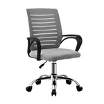 Mesh Office Chair Breathable Backrest Black Grey & White