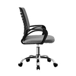 Mesh Office Chair Breathable Backrest Black Grey & White