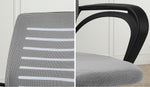 Mesh Office Chair Breathable Backrest Black Grey & White