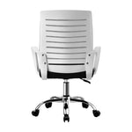 Mesh Office Chair Breathable Backrest Black Grey & White