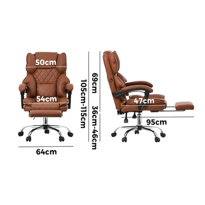 Natural office chair double, view 10