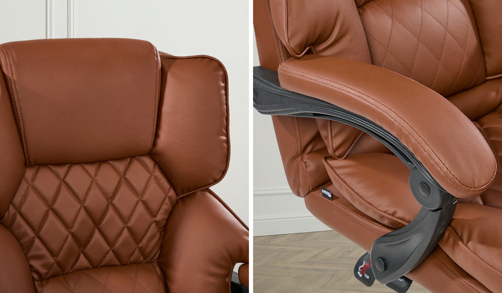 Natural office chair double