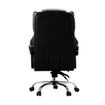 Massgae Office Chair Computer Racer PU Leather Seat Recliner Black