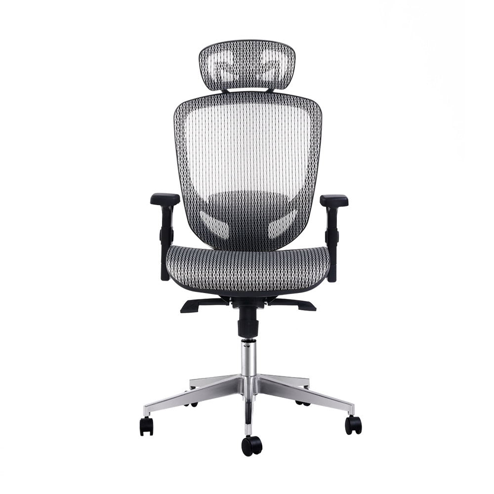Office Chair Gaming Chair Computer Chairs Mesh Net Seating Grey