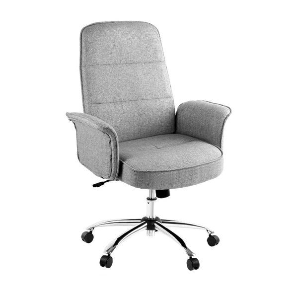  Fabric Office Chair Computer Chairs Grey