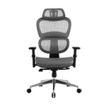 Office Chair Computer Gaming Chair Mesh Net Seat Grey