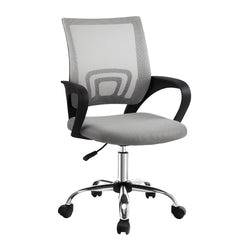 Durable Mesh Office Chair Mid Back Grey