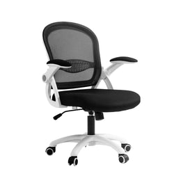 Durable Mesh Office Chair Mid Back Black
