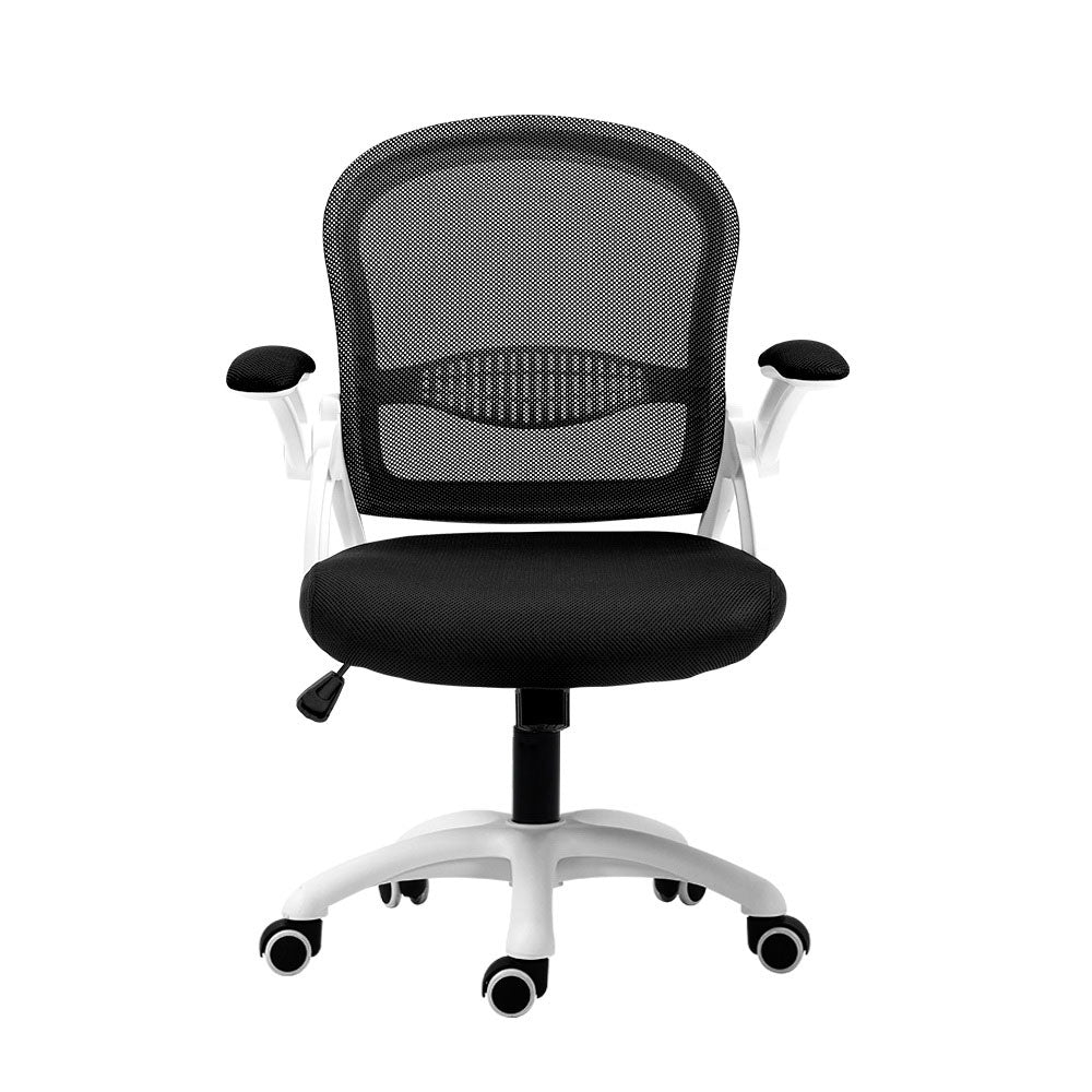 Durable Mesh Office Chair Mid Back Black
