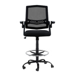 Office Chair Drafting Stool Mesh Chairs Black
