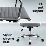 Office Chair Conference Chairs PU Leather Mid Back