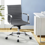 Office Chair Conference Chairs PU Leather Mid Back