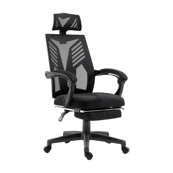  Stylish Mesh Office Chair Recliner Black