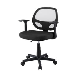 Mesh Office Chair - Mid-Back Ergonomic Design