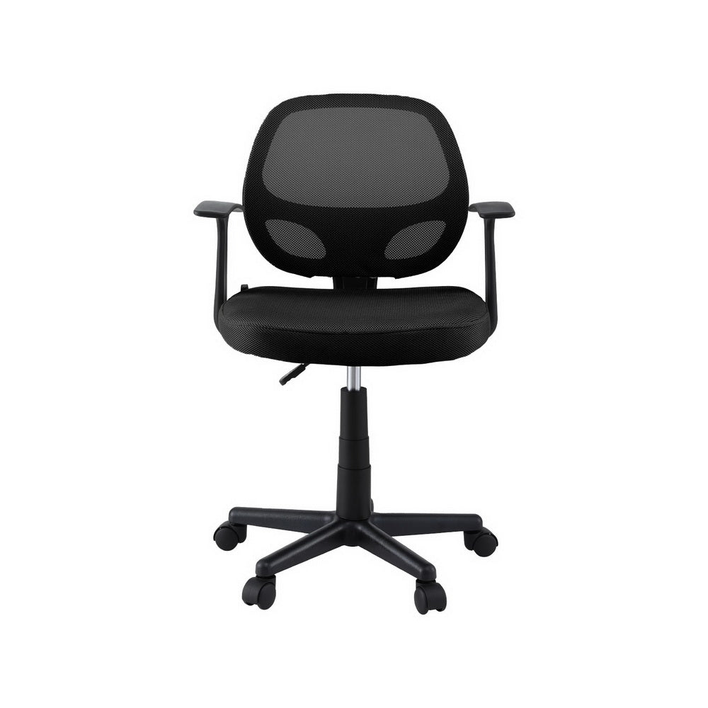 Mesh Office Chair Computer Gaming Desk Chairs Work Study Mid Back Grey