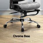 Ergonomic Office Chair Footrest Grey