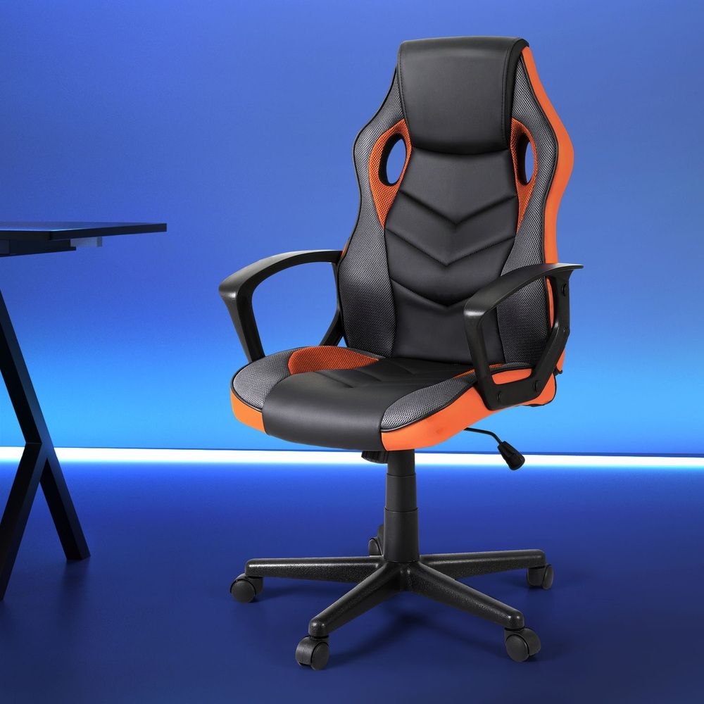 Gaming Office Chair Computer Executive Racing Chairs High Back Orange