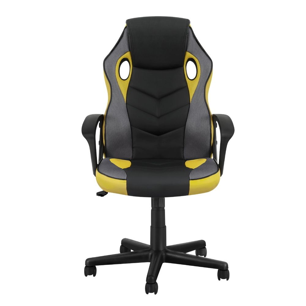 Gaming Office Chair Computer Executive Racing Chairs High Back Yellow