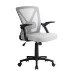 Gaming Office Chair Mesh Computer Chairs Mid Back Black/Grey