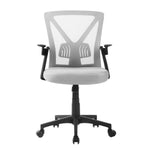 Gaming Office Chair Mesh Computer Chairs Mid Back Black/Grey