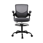 Office Chair Drafting Chairs Stool Computer Desk Studios Mesh Grey
