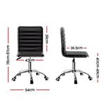 Sleek White/Black PU Leather Gaming Chair for Office and Computer Desk