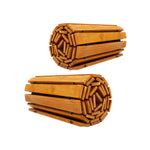 2PC Garden Wooden Pathway 8ft Roll-Out Curved