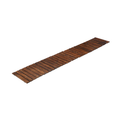 Garden Wooden Pathway 8ft Straight Roll-Out