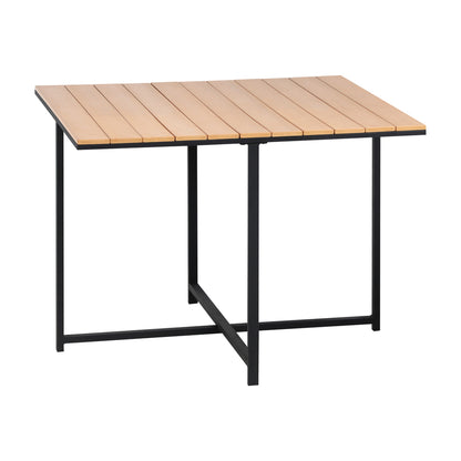 4 Seater Outdoor Dining Set Table&Wood Chairs