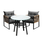 Outdoor Patio Set 2/4 Seater Bistro Setting