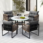 Outdoor Patio Set 2/4 Seater Bistro Setting