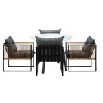 Outdoor Patio Set 2/4 Seater Bistro Setting