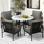 3PCS/5PCS Outdoor Dining Setting Patio Bistro Set