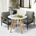 3PCS/5PCS Outdoor Dining Setting Patio Bistro Set