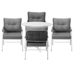 Outdoor Dining Set 3PCS/5PCS Garden Lounge Setting