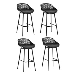 Modern Outdoor Bar Stools - Set of 4
