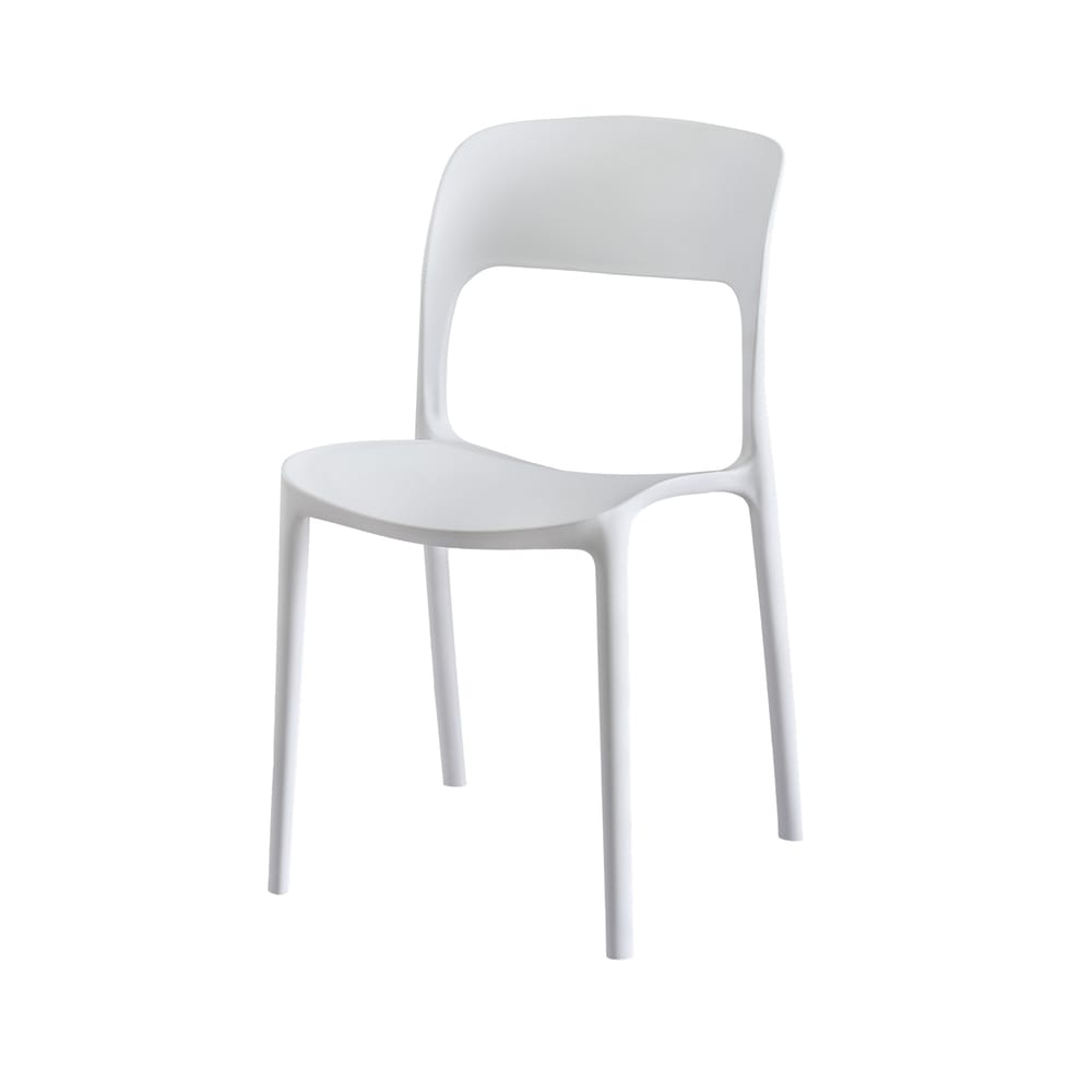 Outdoor Stackable Chairs White king