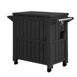 Outdoor Storage Cabinet Ice Cooler Cart 80L