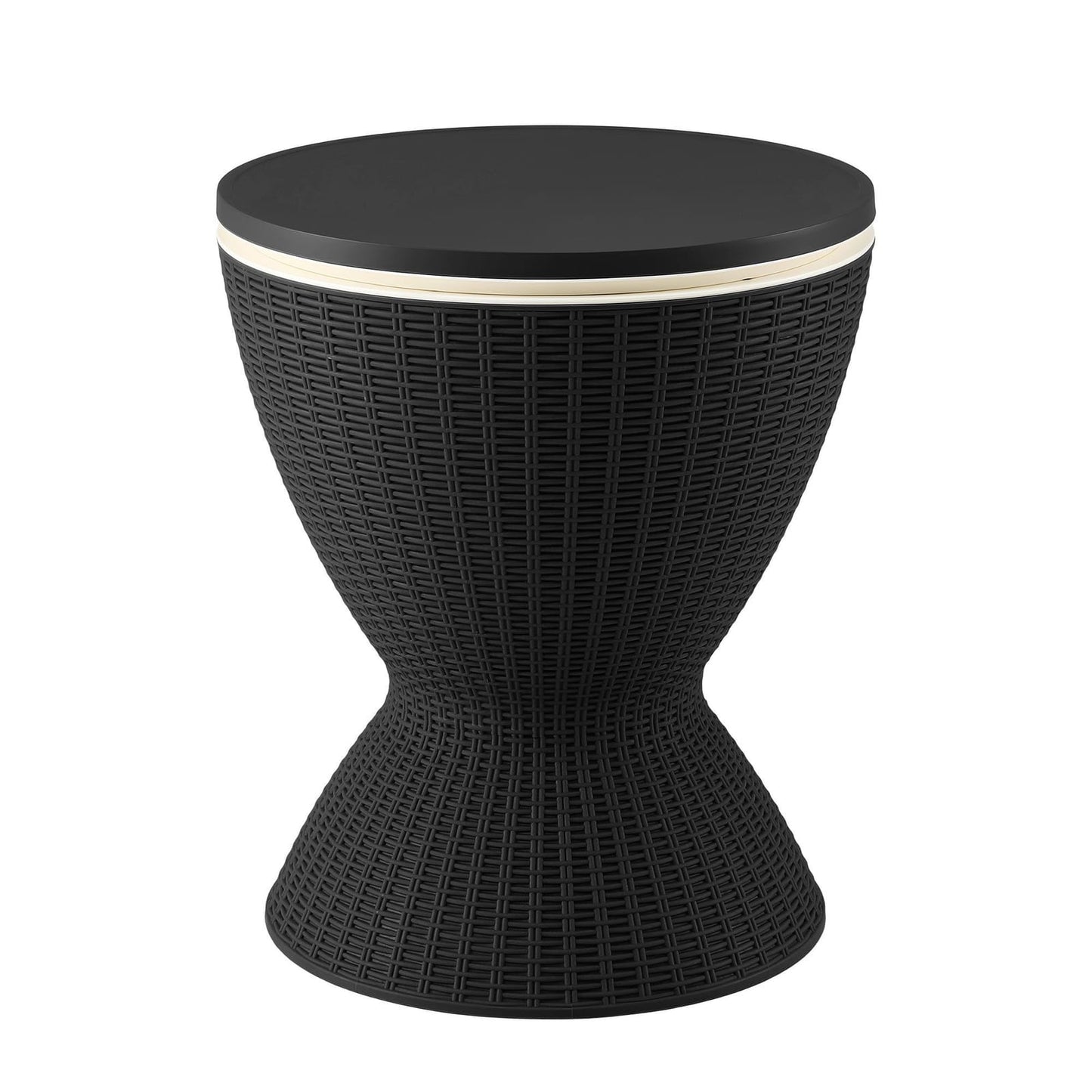 Black table king, rear view